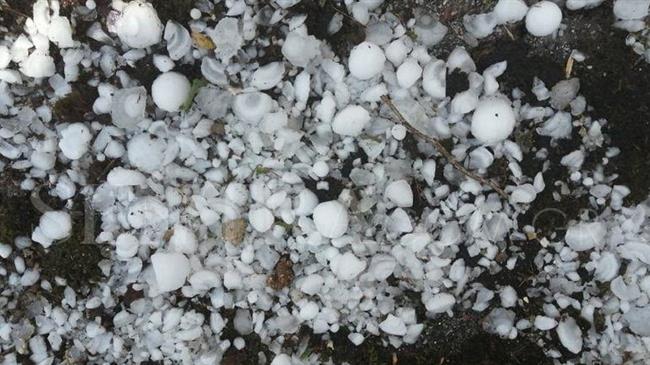 Κοζάνη: Χαλάζι στο Βελβεντό – Ζημιές στις καλλιέργειες