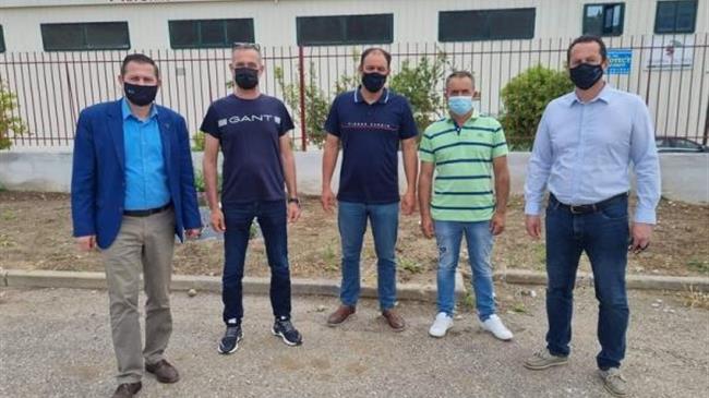 Στον Αγροτικό Συνεταιρισμό «Αρχαία Ωλένεια» ο Θ. Βασιλόπουλος