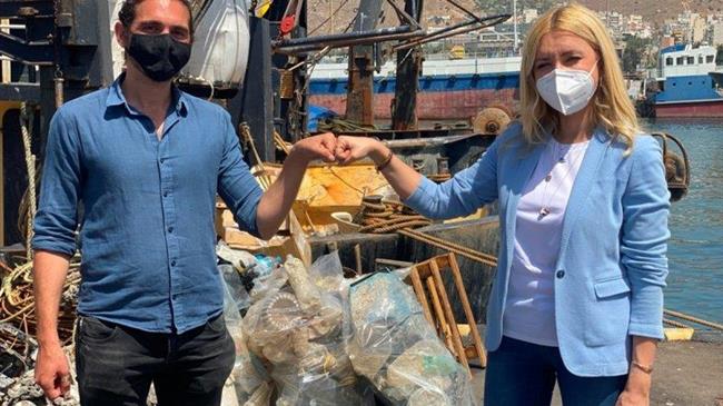 Μνημόνιο συνεργασίας για καθαρότερες θάλασσες υπέγραψαν ΥΠΑΑ, ΕΝΑΛΕΙΑ- Φ. Αραμπατζή