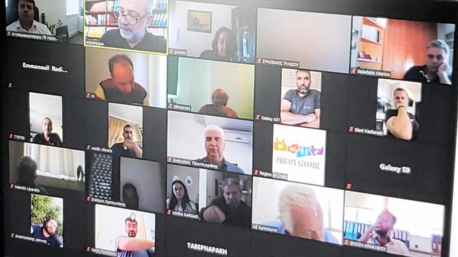 Ηράκλειο: Τηλεδιάσκεψη για την υλοποίηση του προγράμματος ψεκασμών δακοκτονίας