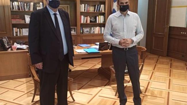 Συνάντηση Πασχαλίδη με τον Πρωθυπουργό για τα ζητήματα της Π.Ε. Καβάλας & Θάσου