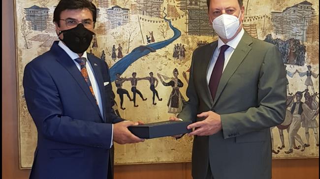 Συνάντηση Λιβανού με πρεσβευτή ΗΑΕ