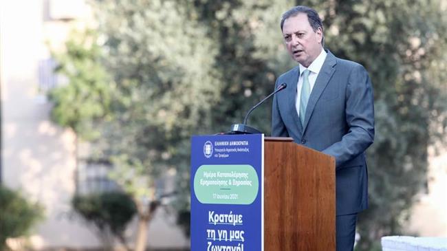 Σπ. Λιβανός: Το 50% του Ελλαδικού χώρου κινδυνεύει με ερημοποίηση, αν αδρανήσουμε