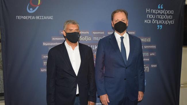 Λιβανός στην Περιφέρεια Θεσσαλίας: Η ανάπτυξη θα έλθει από την περιφέρεια και τους νέους