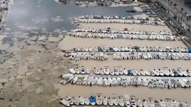 Θαλάσσια βλέννα στα νότια της Κωνσταντινούπολης