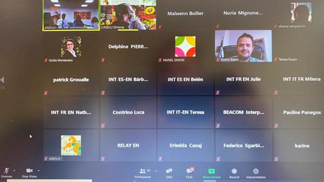 Στη γενική συνέλευση της A.R.E.F.L.H., της Ένωσης Ευρωπαϊκών Περιφερειών  Οπωροκηπευτικών και Λαχανικών