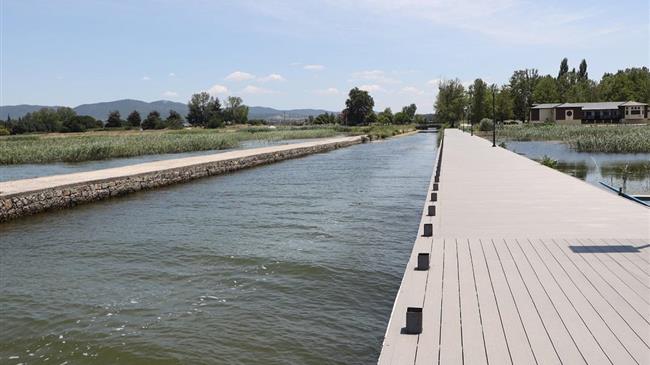 Αυτοψία του Τζιτζικώστα στο έργο ανάπλασης της λίμνης Δοϊράνης