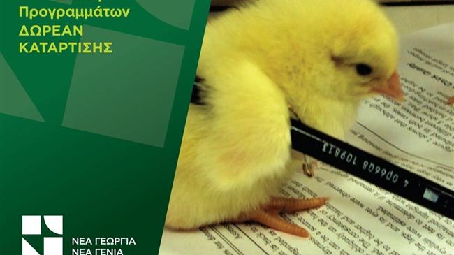 Δωρεάν πρόγραμμα κατάρτισης στον κλάδο της πτηνοτροφίας