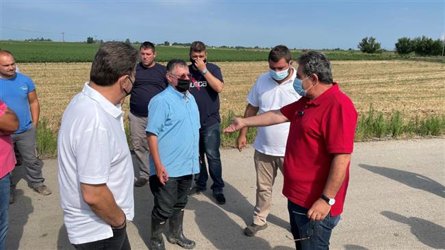 Τουλάχιστον 3.000 στρέμματα έπληξε το χαλάζι στα Φάρσαλα