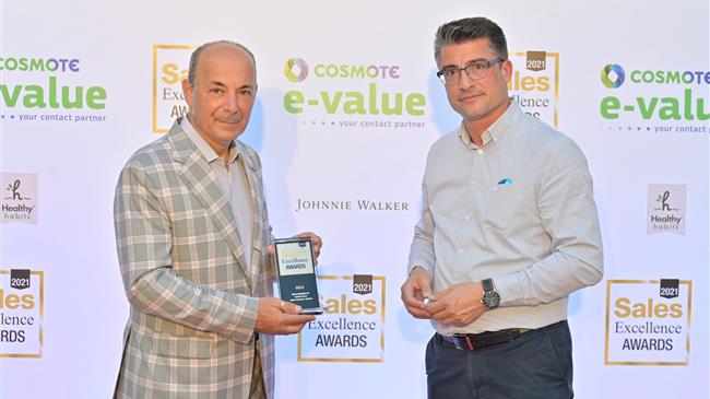 Sales Excellence Awards 2021- Χρυσή η ομάδα Πωλήσεων της NICO LAZARIDI!
