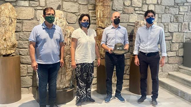 Τη Λέσβο επισκέφθηκαν Αμυράς και Ζαχαράκη