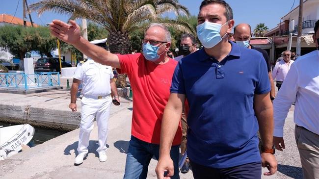 Τι συζήτησε ο Αλέξης Τσίπρας με τους αλιείς στη σκάλα Καλλονής