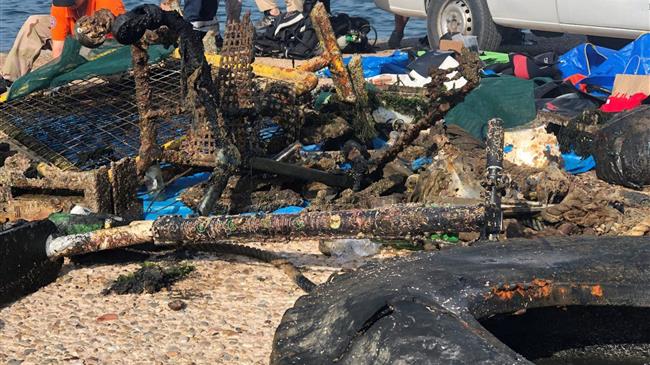 Θεσσαλονίκη: Από καρότσι σούπερ μάρκετ ως και ...πιάτο στον βυθό του Θερμαϊκού