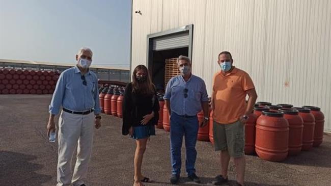 Επίσκεψη  Φωκίωνα Ζαΐμη σε μεταποιητικές επιχειρήσεις της Ηλείας