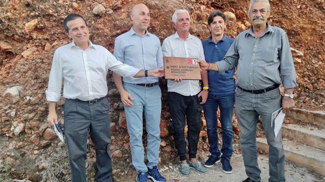 Στο Καστελόριζο για τα μονοπάτια ο Γιώργος Αμυράς