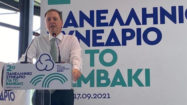 ΥΠΑΑΤ: Επενδύουμε στα ποιοτικά χαρακτηριστικά του ελληνικού βαμβακιού