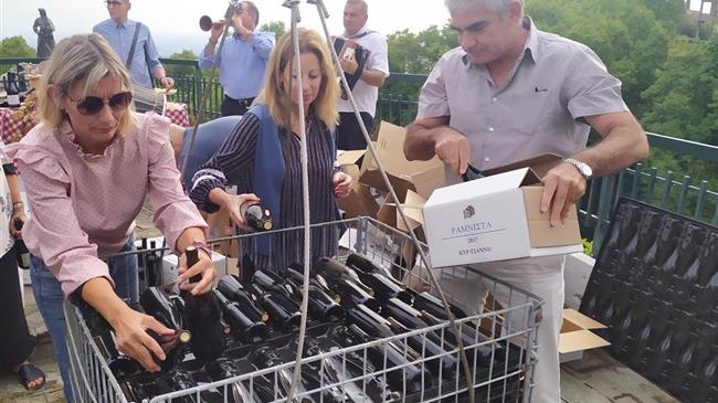 Νάουσα: Παλαίωση ξινόμαυρου στα γλυκά νερά της Αράπιτσας