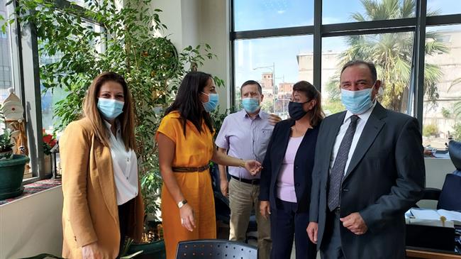 Η Μιχαηλίδου επισκέφτηκε τον ΟΠΕΚΑ Θεσσαλονίκης