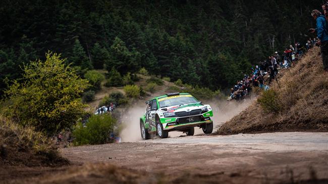 Η SKODA κυριάρχησε στο ΕΚΟ Ράλλυ Ακρόπολις σε WRC2 και WRC3