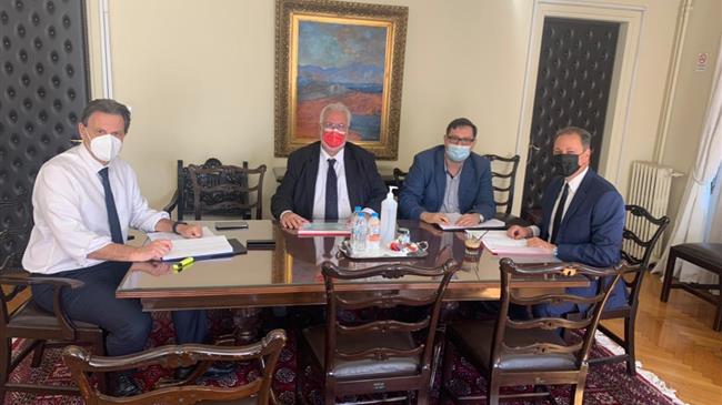 Συνάντηση Εργασίας Λιβανού - Σκυλακάκη για τα ΣΔΙΤ του πρωτογενούς τομέα