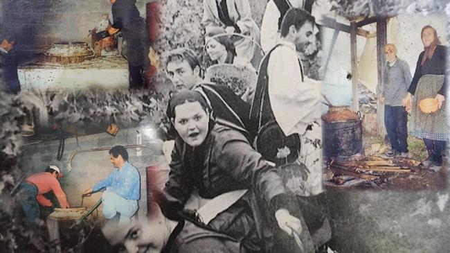 Αποστάζοντας παραδοσιακά τσίπουρο στην Πιερία
