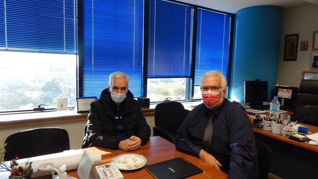 Συνάντηση ΓΓ Ενωσιακών Πόρων και Υποδομών, Δημήτρη Παπαγιαννιίδη με Δήμαρχο Σουφλίου, Παναγιώτη Καλακίκο