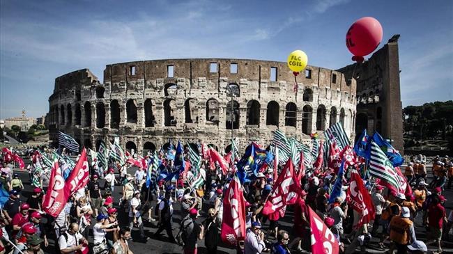 Ιταλία: Γενική απεργία για τις 16 Δεκεμβρίου προκήρυξαν δύο από τα τρία μεγαλύτερα ιταλικά συνδικάτα