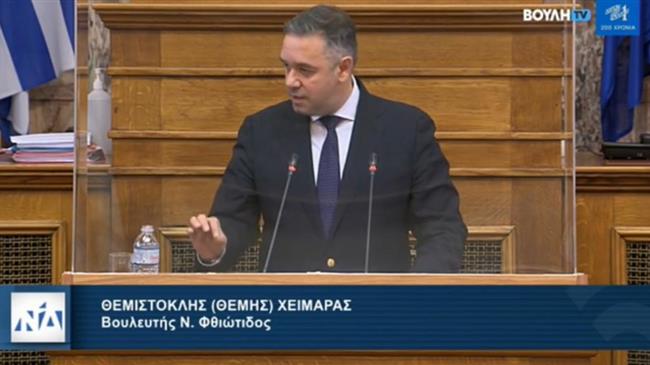 Ο Θέμης Χειμάρας εισηγητής στο νομοσχέδιο για τον Τουρισμό, τις ιαματικές πηγές και τις τουριστικές επιχειρήσεις