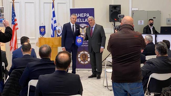 Παρουσία του Σίμου Κεδίκογλου η τελετή παράδοσης δυο πυροσβεστικών οχημάτων στη Β. Εύβοια