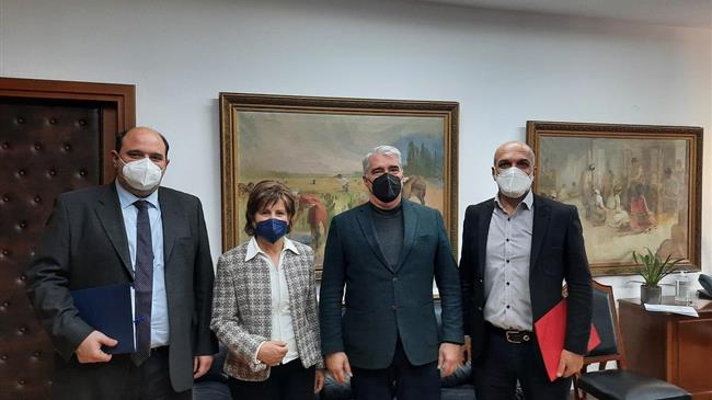 Ευρεία σύσκεψη υπό τον  Κεδίκογλου με τον Υφυπουργό στον Πρωθυπουργό, κ. Χρήστο Τριαντόπουλο για σειρά έργων στον Δήμο Αλμυρού