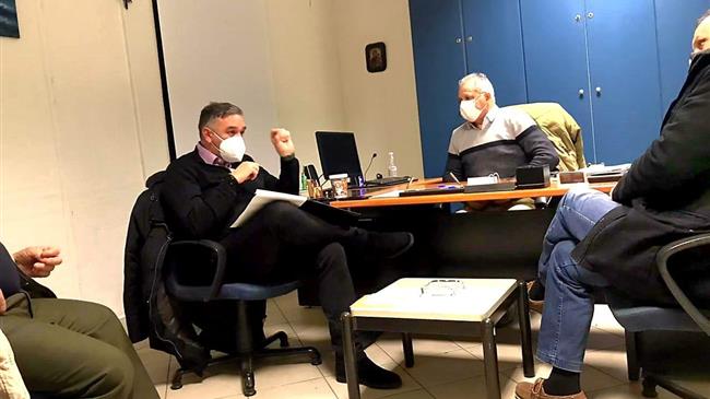 Συνάντηση Χειμάρα με τον Αγροτικό Συνεταιρισμό Κελυφωτό Φιστίκι Μώλου