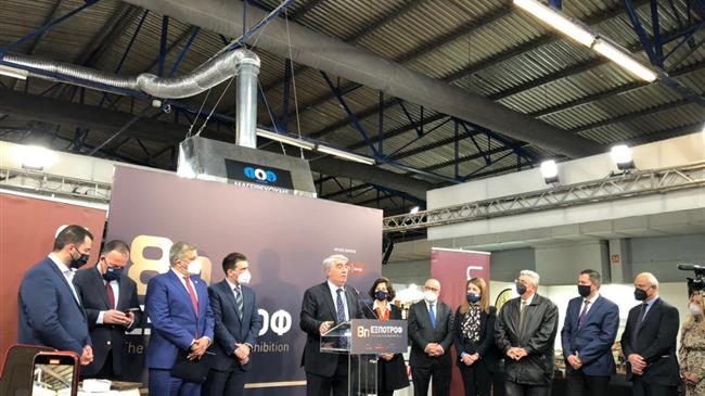 Ο Κεδίκογλου στην Έκθεση Τροφίμων και Ποτών «8 ΕΞΠΟΤΡΟΦ-The Greek Fine Food Exhibition»