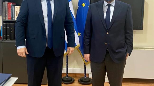 Συνάντηση Βασιλειάδη με τον Τριαντόπουλο για τις καταστροφές από τους ισχυρούς ανέμους