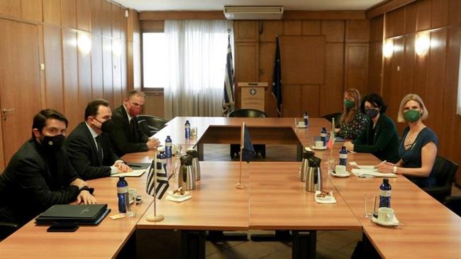 Συνάντηση Γεωργαντά με την Ιρλανδή Υπουργό για τη χρήση γης και βιοποικιλότητας