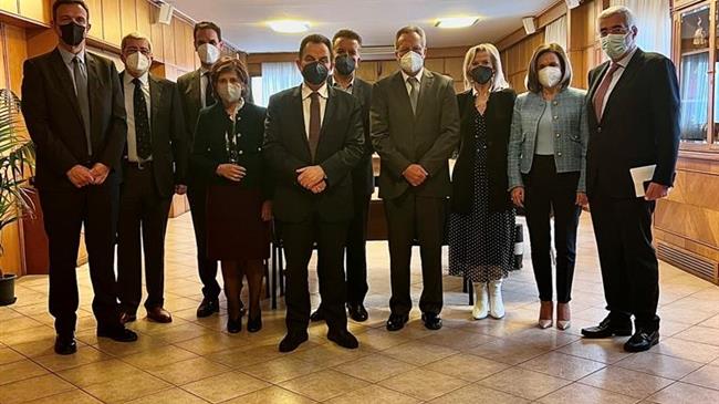 Συνάντηση του Γεωργαντά με το ΔΣ του Συνδέσμου Ελληνικών Βιομηχανιών Τροφίμων