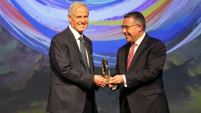 Βασίλης Ψάλτης στην τελετή απονομής ‘Ο Επιχειρηματίας της χρονιάς 2021