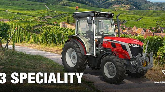 Τα νέα Massey Ferguson MF 3 Speciality Series  είναι η τέλεια επιλογή για κάθε τομέα