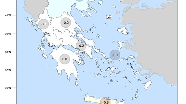 Meteo: Κοντά στον μέσο όρο της περιόδου 2010-2019 η θερμοκρασία του φετινού Απριλίου