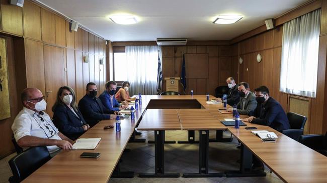 Συνάντηση του Γ. Γεωργαντά με αντιπροσωπεία του ΣΥΡΙΖΑ