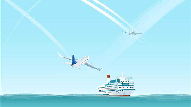 Εκπομπές ρύπων από αεροπορικές και θαλάσσιες μεταφορές
