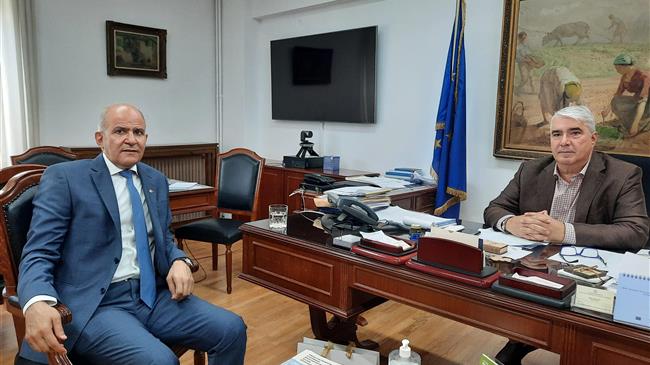 Συνάντηση Σίμου Κεδίκογλου με τον Πρέσβη του Βασιλείου Σαουδικής Αραβίας στην Ελλάδα