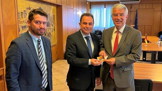 Συνάντηση του Γ. Γεωργαντά με τον πρεσβευτή της Γερμανίας