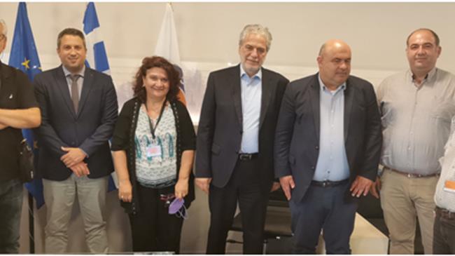 Συνάντηση Αντιπροσωπείας του ΓΕΩΤ.Ε.Ε με τον κ. Χρήστο Στυλιανίδη