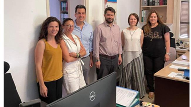 Επίσκεψη του  Μπαγινέτα στον Αναπτυξιακό Οργανισμό Πάρνωνα