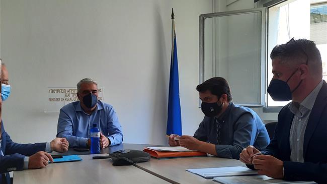 Συνάντηση Κεδίκογλου με εκπροσώπους του αγροτικού συνεταιρισμού «ΣΥΚΙΚΗ»