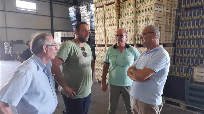 Επίσκεψη του αγροτικού κλιμακίου της ΚΕ του ΣΎΡΙΖΑ ΠΣ σε Τύρναβο και Αργυροπούλι