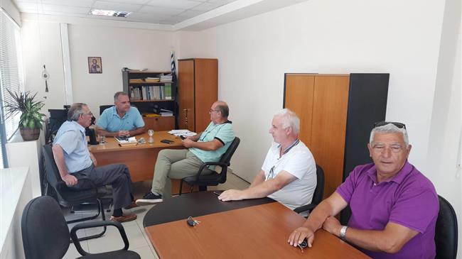 Επίσκεψη κλιμακίου ΣΥΡΙΖΑ –ΠΣ με επικεφαλής τους  Κουρεμπέ, Καρακώστα  στον ΕΛΓΑ Λάρισας