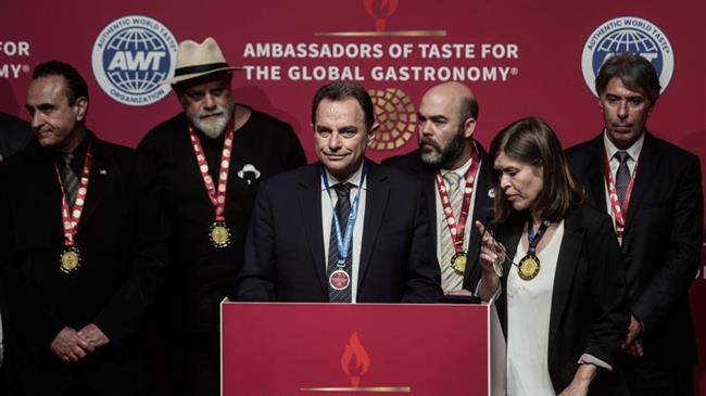 Βράβευση του ΥΠΑΑΤ στο 4ο Παγκόσμιο Συνέδριο Ελληνικής Γαστρονομίας