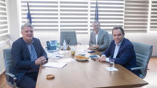 Συνάντηση εργασίας του Γεωργαντά με τον Συντονιστή της Αποκεντρωμένης Μακεδονίας – Θράκης Ι. Σάββα