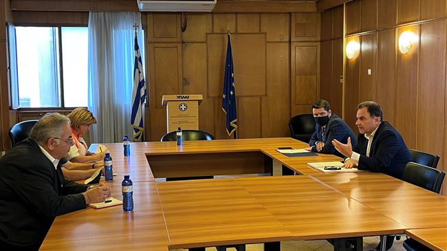 Συνάντηση Γεωργαντά με αντιπροσωπεία του ΚΚΕ